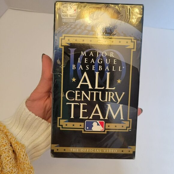 Genuine Merchandise Other - Major League Baseball All-Century Team (VHS, 1999) Baseball Weekly Bob Costas